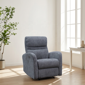 Modern Fabric Power Recliner Chair Single Leisure Armchair Upholstered Accent <b>Sofa</b> for Living Room - Product Image 3