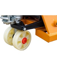 Transpalette hydraulique manuel chariot élévateur de 2 à 3 tonnes avec roues en nylon pour l'extérieur