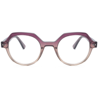 Elan Optical YB6309 – Monture de lunettes rétro ronde de qualité supérieure pour femme, en acétate, monture complète, grande quantité en stock