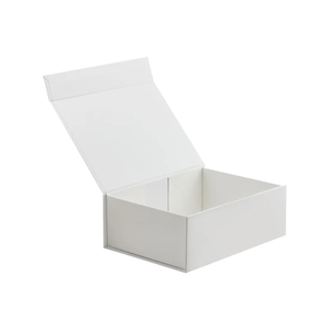 Custom Luxury Big <b>White</b> Rigid Magnet <b>Gift</b> Retail Packaging <b>Box</b> with Magnetic Lid - Product Image 4