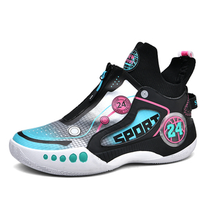 Baskets de sport plates à la <span class=keywords><strong>mode</strong></span> pour hommes et femmes, baskets de <span class=keywords><strong>basket</strong></span>-ball respirantes et résistantes à l'usure, chaussures personnalisées - Product Image 4