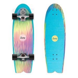 Sway Complete New S7 Truck <span class=keywords><strong>32</strong></span> pouces, plateau large, Land <span class=keywords><strong>Surf</strong></span> <span class=keywords><strong>Skate</strong></span>, <span class=keywords><strong>Surf</strong></span> Skateboard - Product Image 2