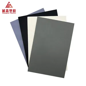 Высокоударный полистирол текстурированный ABS пластиковый лист для вакуумного формования ABS лист черный