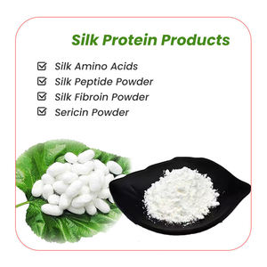 高品質食品グレード加水分解シルクプロテインパウダー、ハーブエキス、水溶性シルクペプチドパウダー（ボトル・ドラム包装） - Product Image 2