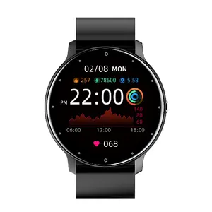 Zl02d Ngủ Tracker Smartwatch Thể Thao Android IOS Thông Minh Đồng Hồ Vòng Màn Hình Cho Điện Thoại Di Động