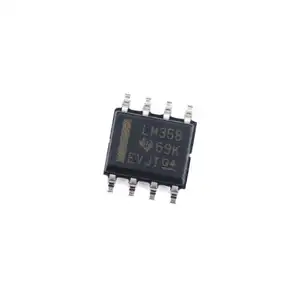 Microcontrolador IC LM358DR nuevo y original, circuito integrado MCU de 2/2"