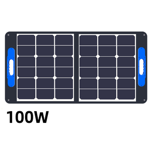 Panneau Solaire Pliable Portable Étanche 100 Watts pour Voyage et Camping, Certifié CE, Expédition en 7 Jours, 165 mm x 23% SP-100 - Product Image 4