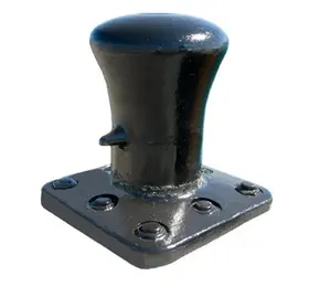 Marine Hardwares Boat Mooring Cast Steel Doubt Bitts Dock Bollard for sale