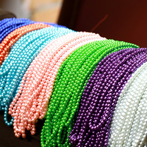 Loose Pearls Round Shape Off White Pure White For Jewelry Making DIY Necklace <b>Bracelet</b> Earring Accessories - Product Image 3