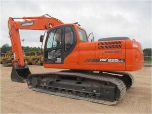 Excavatrice sur chenilles Doosan Dx225 d'occasion de 22 tonnes, qualité supérieure, à vendre - Product Image 2