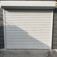 Porte de garage automatique antivol en aluminium pour villa, volet roulant électrique sécurisé