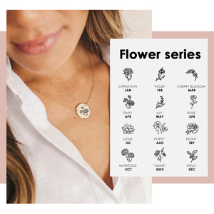 Pendentif disque <span class=keywords><strong>en</strong></span> acier inoxydable, 15MM, feuille gravée, Cactus, pin, tournesol, naissance, fleurs, pièce de monnaie, <span class=keywords><strong>collier</strong></span> - Product Image 5