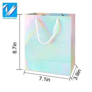 Wholesale Custom <strong>Printed</strong> Art <strong>Paper</strong> Recyclable Luxury Gift <strong>Bags</strong> for Garment &amp; Socks Shopping Packaging <strong>with</strong> Hand Length Handle - Product Image 2