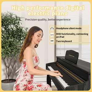 LeGemCharr Teclado de Piano Profesional, Teclado de Piano Digital de 88 Teclas, Instrumentos Musicales <span class=keywords><strong>para</strong></span> Niños - Product Image 2