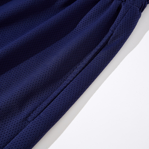 <span class=keywords><strong>Pantaloncini</strong></span> da <span class=keywords><strong>basket</strong></span> in maglia traspirante <span class=keywords><strong>blu</strong></span> Navy personalizzati da uomo a metà vita abbigliamento Casual - Product Image 6