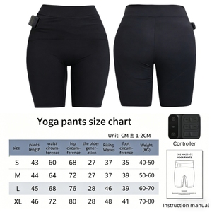 Pantalon de yoga sans fil 3-en-1 : Nouveaux shorts sculptants à contrôle indépendant 3 zones pour un soutien ciblé de l'abdomen, des fessiers et du plancher pelvien - Product Image 6