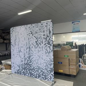 เคสหมอนฉากหลังพิมพ์สองด้านสำหรับบูธภาพถ่ายแท่นวางแสดงภาพบนผ้าแบบตึงเครียด - Product Image 4