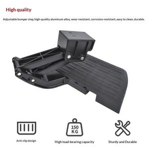 Escalón Lateral Retráctil de Acero para Plataforma de Camioneta, Pedal de Aluminio para Plataforma de Camioneta 4x4 F250 F350 F450 99-16 - Product Image 3