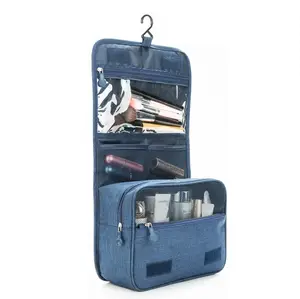 Portable Cheap Women Cosmetic Bag Foldable Waterproof Large Makeup Organizer Hanging Men Travel Toiletry Bag