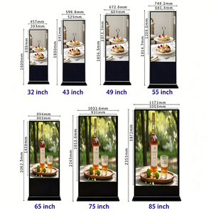 Kiosco <span class=keywords><strong>Digital</strong></span> LCD de 55 Pulgadas con Pantalla Táctil, Clasificación IP55, con Animación, para Señalización <span class=keywords><strong>Digital</strong></span> en Tiendas Minoristas - Product Image 3