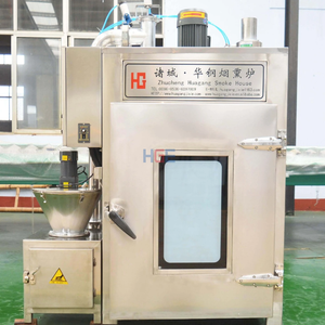 เครื่องรมควันปลาแบบอุตสาหกรรมเตาอบควัน<span class=keywords><strong>เย็น</strong></span>สำหรับปลาแฮมเบคอนเตาอบแบบแห้ง - Product Image 3