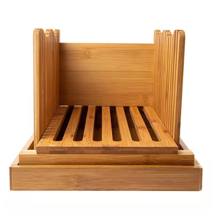 Trancheuse à <span class=keywords><strong>pain</strong></span> pliable de haute qualité en gros pour <span class=keywords><strong>pain</strong></span> fait <span class=keywords><strong>maison</strong></span> avec couteau Planche à découper le <span class=keywords><strong>pain</strong></span> Trancheuse à <span class=keywords><strong>pain</strong></span> en bambou - Product Image 4