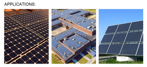 Khung Nhựa Năng Lượng Mặt Trời Điện Thoại Di Động Sạc Điều Khiển 6V 3W Kích Thước Nhỏ Xách Tay Panel Năng Lượng Mặt Trời Với Cổng Usb - Product Image 5