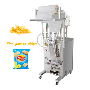 Factory Price Automatic Electric High-Accuracy Paper/Foil Potato Chip Film Packaging Machine for Food Wrapping & Gluing - Product Image 1