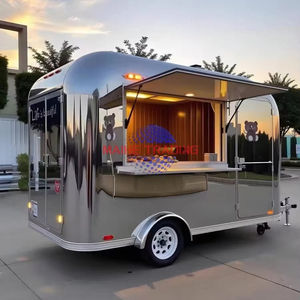 Camion de restauration mobile à vendre, chariot à snacks sur 4 roues en stock, livraison rapide, achetez maintenant, qualité supérieure, camion de restauration rapide mobile d'extérieur - Product Image 1