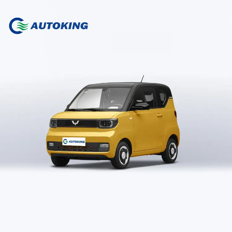 Auf Lager WULING MINI EV kostenlose ternäre Lithium-Stadt Elektro-Mini-Auto weiß Umwelt fahrzeug neue Mini-Elektro-Familie