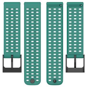 Bracelet de remplacement en métal noir respirant 22mm pour <span class=keywords><strong>Suunto</strong></span> Vertical 5/<span class=keywords><strong>9</strong></span> <span class=keywords><strong>Peak</strong></span> Bracelet de <span class=keywords><strong>montre</strong></span> en silicone - Product Image 6