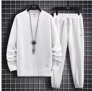 Completo Sportivo da Uomo Autunno/Inverno con <span class=keywords><strong>Felpa</strong></span> <span class=keywords><strong>e</strong></span> Pantaloni Traspirante con Motivo Stampato - Product Image 3