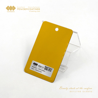 Revêtement en poudre d'or chromé à effet miroir-Peinture électrostatique époxy polyester en aérosol pour surfaces métalliques Peinture pour meubles