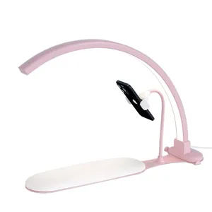 Now Half Moon Lamp Nails <b>LED</b> Nail Fill Lamp 3 Color Temperature Adjustable Brightness Hand-held Pillow Half Moon Fill Nail Light - Product Image 6