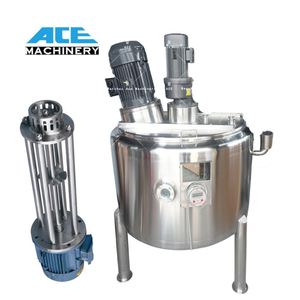 Mezclador Emulsionador de Alto Cizallamiento de 200L, Máquina Mezcladora Homogeneizadora, Tanque Emulsionador al Vacío - Product Image 3