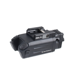 Lampe torche tactique LED DBAL-PL avec laser rouge et lumière IR, batterie rechargeable, fonction complète pour une utilisation en extérieur - Product Image 1