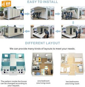 Casas prefabricadas chinas Casas de campo Australia Contenedor expandible prefabricado Planes de casas móviles - Product Image 6