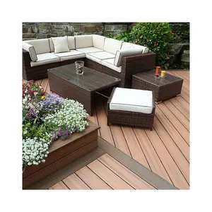 Chinese Supplier Cheap Wood Plastic Composite Floor Outdoor WPC Engineered Flooring