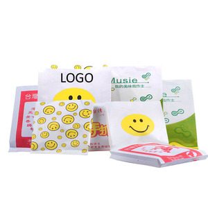 Sacchetti <span class=keywords><strong>Biodegradabili</strong></span> e Riciclabili per Pasti Caldi, Resistenti all'Olio, Portatili, Pieghevoli, con Stampa a Colori Fissa e Laminazione Opaca, Scatole per Alimenti - Product Image 1