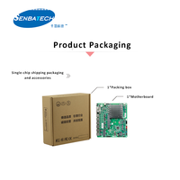 Placa Base Mini ITX de 6 Puertos LAN DDR4 con Bypass PS2 Opcional y 6 Puertos USB para Dispositivos de Seguridad de Red y Enrutadores
