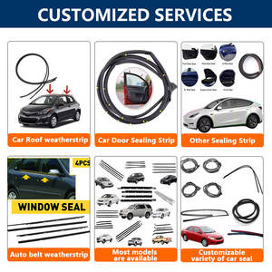 Auto-Dachträger-Zierleiste Dichtungsstreifen aus Gummi Passend für <span class=keywords><strong>Honda</strong></span> <span class=keywords><strong>Civic</strong></span> 1996-2000 EK4 EK9 74316-S03-003 74306-S03-003 - Product Image 4