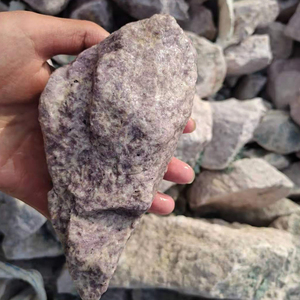 Pietre Grezze di Lilla all'Ingrosso, Cristalli Naturali di <span class=keywords><strong>Lepidolite</strong></span> per Guarigione e Decorazione Feng Shui - Product Image 4