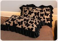 Ensemble de couette de luxe 3 pièces AOYATEX style léopard, chaud et confortable pour l'hiver