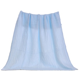 Couvertures en mousseline 100% coton, 6 couches, couleurs solides, vente en gros depuis l'usine, - Product Image 4
