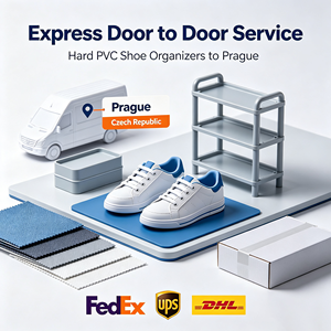 Эк<span class=keywords><strong>с</strong></span>прес<span class=keywords><strong>с</strong></span>-до<span class=keywords><strong>с</strong></span>тавка FedEx UPS DHL из Китая: органайзеры для обуви из же<span class=keywords><strong>с</strong></span>ткого ПВХ, до<span class=keywords><strong>с</strong></span>тавка от двери до двери в Прагу, Чехия - Product Image 1