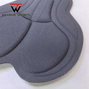 Almohadillas <span class=keywords><strong>de</strong></span> espuma <span class=keywords><strong>de</strong></span> esponja que absorbe la humedad <span class=keywords><strong>de</strong></span> Color personalizadas, almohadillas <span class=keywords><strong>de</strong></span> <span class=keywords><strong>Gel</strong></span> <span class=keywords><strong>de</strong></span> gamuza para ciclismo para MUJER, pantalones cortos acolchados para bicicleta - Product Image 2