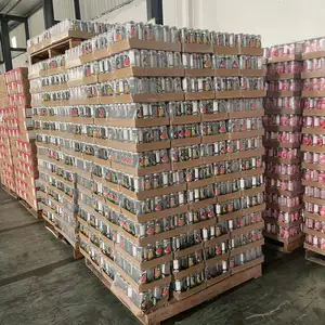 350ml PET Tin Sparkling Drink Soda China Carbonated Drinks Xiamen Flavor Can Tinned Packaging 6 % Brix Aluminum Lid PET 330ml
