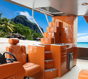 Chất lượng cao 9.2 mét hai tầng siêu phao thuyền cho nhiều người giải trí cho câu cá nhôm thân tàu phía ngoài động cơ - Product Image 4