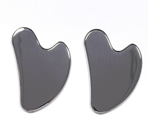 Vente en gros : Outil de massage Gua Sha en acier inoxydable 304 en forme de cœur pour usage domestique - Product Image 5