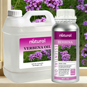 Olio Essenziale di Verbena 100% Puro e Naturale all'Ingrosso, Olio di Verbena Biologico per Pelle, Capelli, Produzione di Candele e Saponi, <span class=keywords><strong>Diffusore</strong></span> e Massaggio - Product Image 1